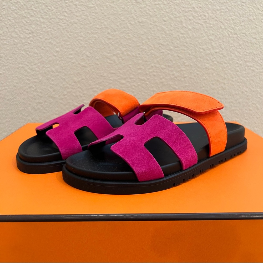 NEW Hermes Chypre Sandals - Picture 6 of 6